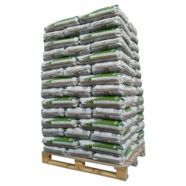 Pellet drzewny Rodos 65 worków po 15 kg