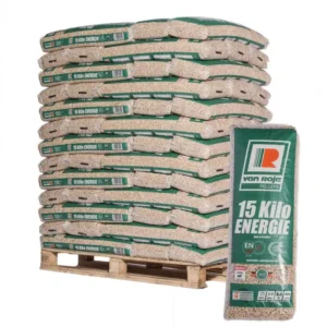PELLET DRZEWNY VANROJE 65 WORKÓW PO 15 KG
